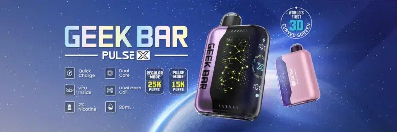 GEEK BAR PULSE X 25000口功能