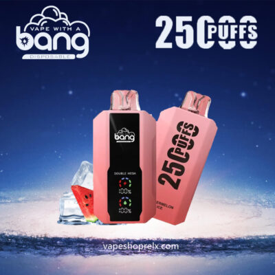 BANG LARGE SCREEN 25000口一次性可充電電子煙｜熱賣超大容量款