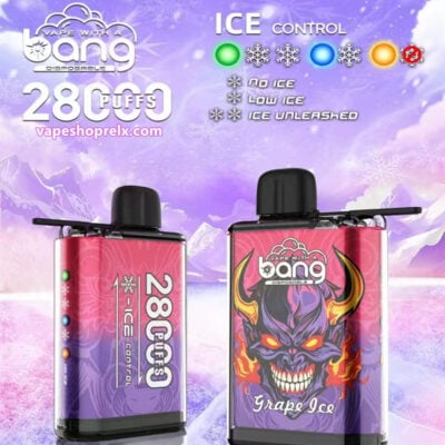 BANG 28000 口霧化棒｜超大容量一次性電子煙 支援冰控 台灣批發