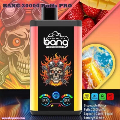 BANG PRO 30000 Puffs｜超大容量雙口味電子煙｜台灣批發