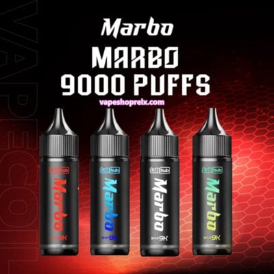 Marbo Bar 9000 Puffs 拋棄式電子煙 — 可充電設計 14ML煙油 超長持久 泰國熱賣經典