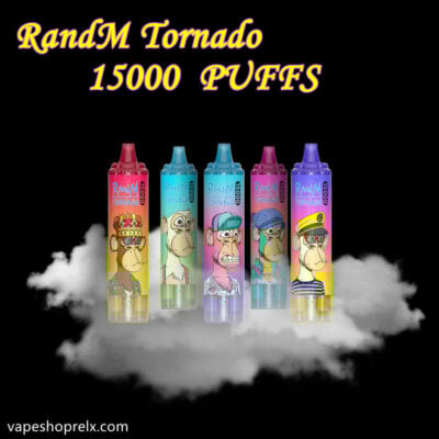 FUMOT TORNADO RANDM 15000Puffs一次性拋棄式電子煙｜歐美爆款可充電版