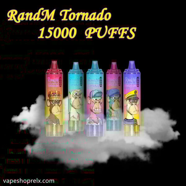 FUMOT TORNADO RANDM 15000Puffs一次性拋棄式電子煙｜歐美爆款可充電版